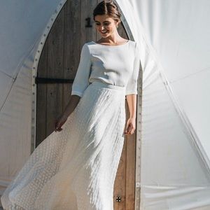 Charlie Brear Lyra Skirt and sown in top